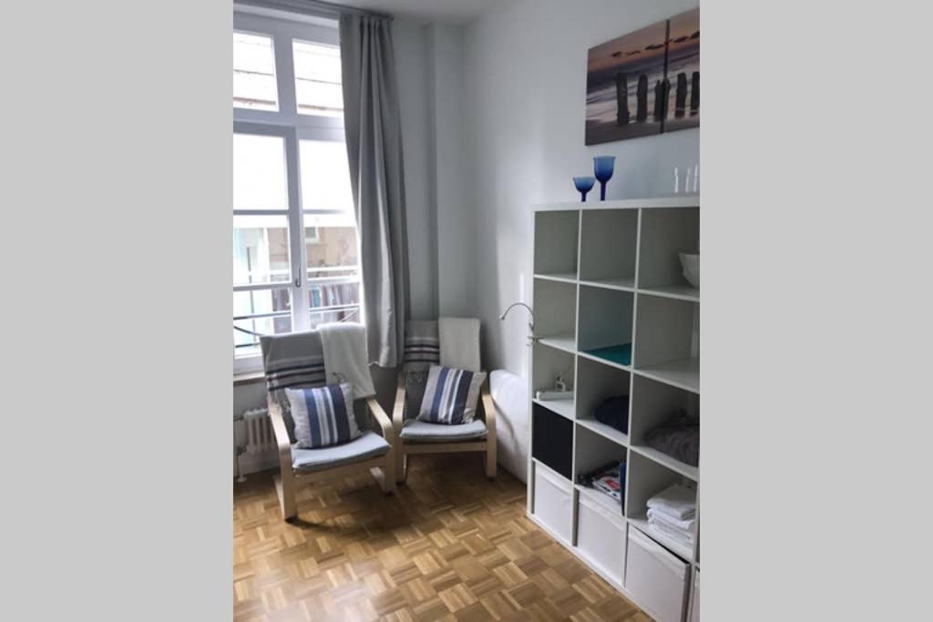 Central, Modern, Mit Grossem Balkon Checkin123 Wiesbaden Extérieur photo